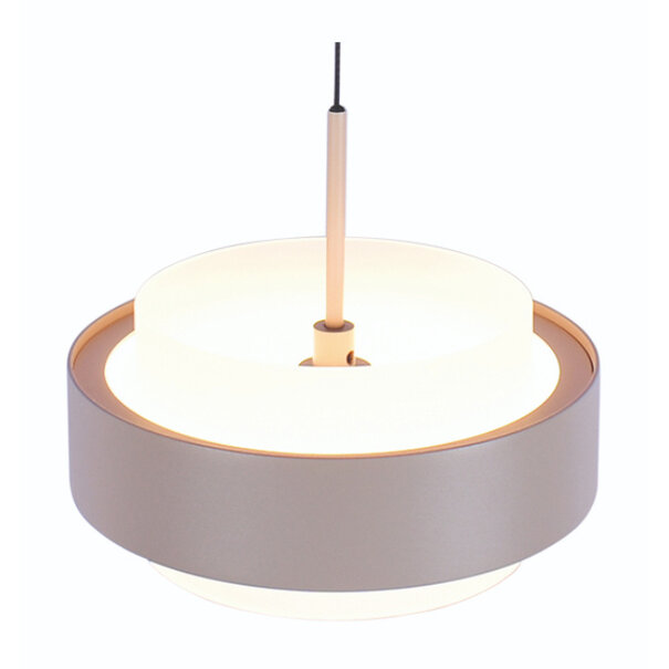 Freelight Moderne hanglamp Puleggia 3-lichts balk crème