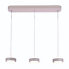 Freelight Moderne hanglamp Puleggia 3-lichts balk crème