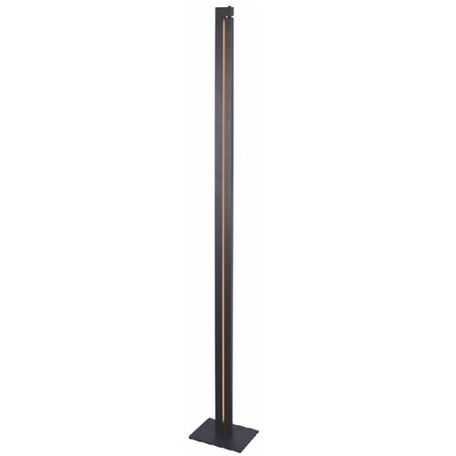 Moderne Industriële vloerlamp Colonna 1-lichts zwart