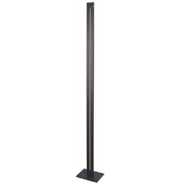Freelight Moderne Industriële vloerlamp Colonna 1-lichts zwart