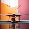 ETH Moderne Design hanglamp Grace 13-lichts ovaal zwart