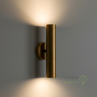 Wandlamp Perugia 2-lichts brons