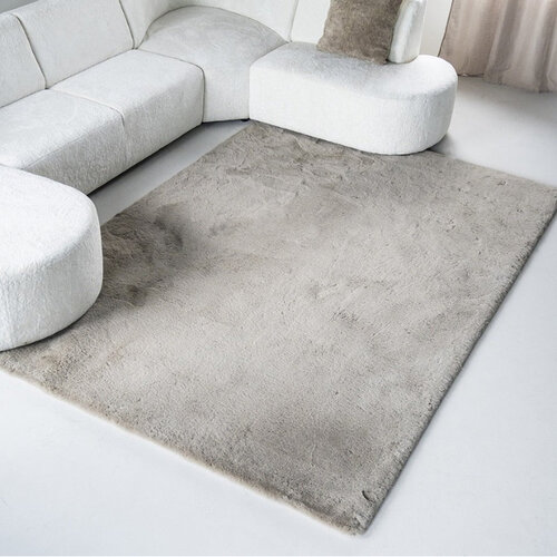 Modern Scandinavisch vloerkleed Zena grijs 160 x 230 cm