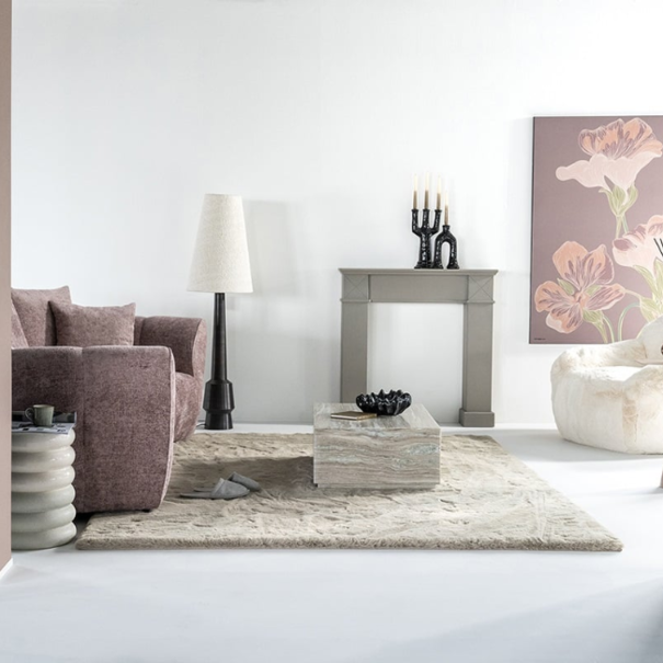 By-Boo Modern Scandinavisch vloerkleed Zena beige 200 x 290 cm