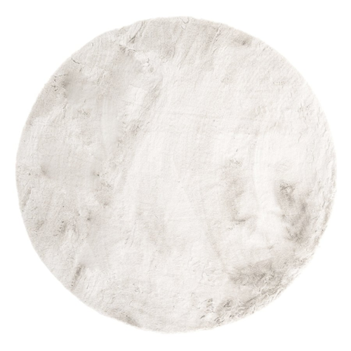 Modern Scandinavisch vloerkleed Zena beige rond
