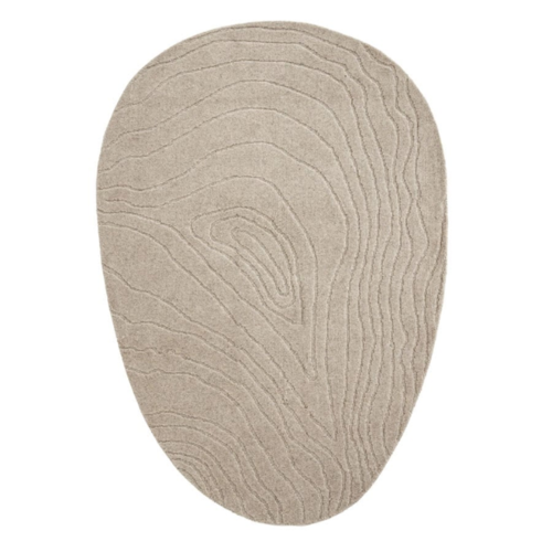 Japandi Scandinavisch vloerkleed Pebble beige