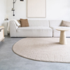 By-Boo Japandi Scandinavisch vloerkleed Pebble beige
