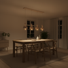Highlight Modern Scandinavische hanglamp Marrone 4-lichts zand