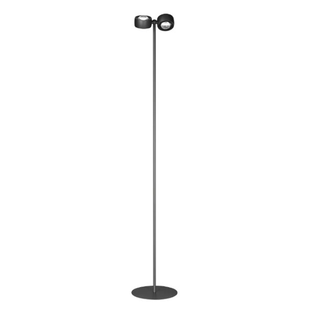 Highlight Moderne design vloerlamp Amora 2-lichts zwart