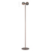 Highlight Modern hotel chique vloerlamp Amora 2-lichts purple gold