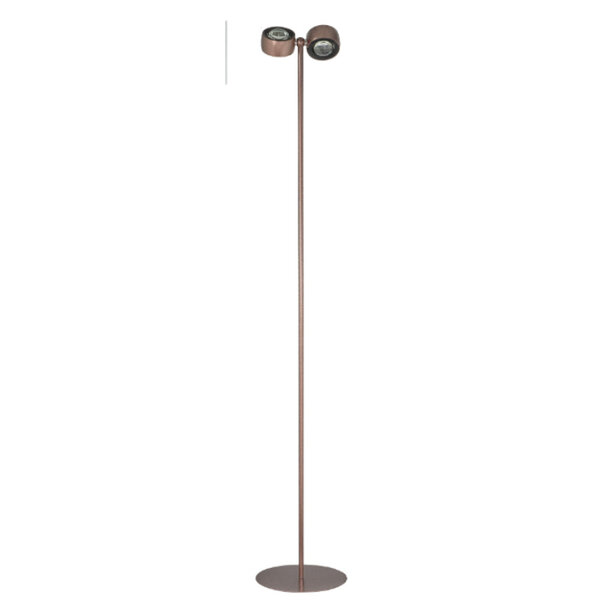 Highlight Modern hotel chique vloerlamp Amora 2-lichts purple gold