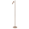 Highlight Hotel chique design vloerlamp Piero 1-lichts brons