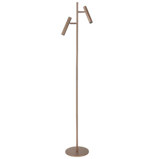 Vloerlamp Piero 2-lichts brons