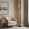 Highlight Modern hotel chique vloerlamp Marrone 1-lichts brons
