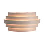 Modern Scandinavische wandlamp Scudo zand 25 cm
