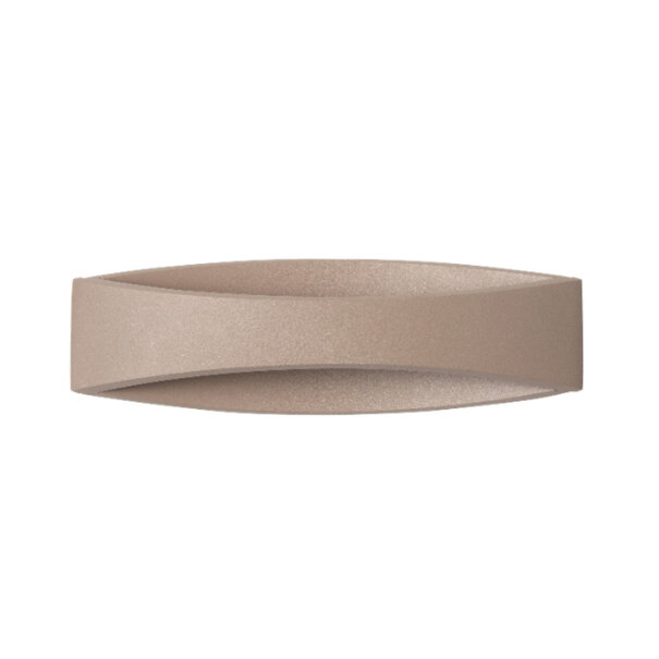 Highlight Modern minimalistische wandlamp Medusa 8W zand 25cm