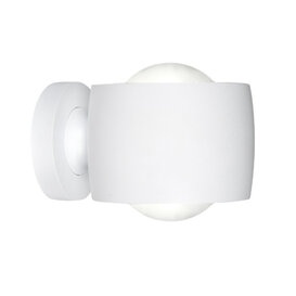 Wandlamp Amora 2-lichts wit