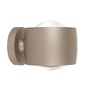 Highlight Modern hotel chique wandlamp Amora 2-lichts Champagne Gold