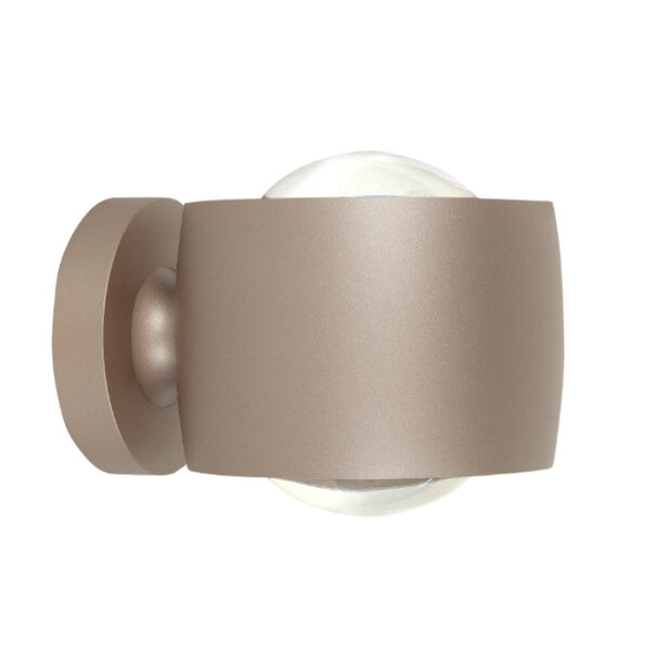 Highlight Modern hotel chique wandlamp Amora 2-lichts Champagne Gold