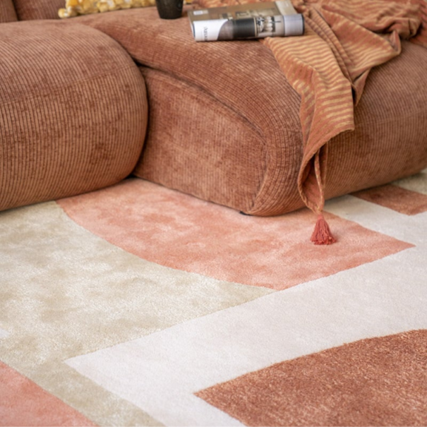 By-Boo Kazi 190x290 cm - terracotta