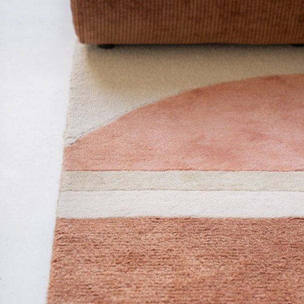 By-Boo Kazi 190x290 cm - terracotta