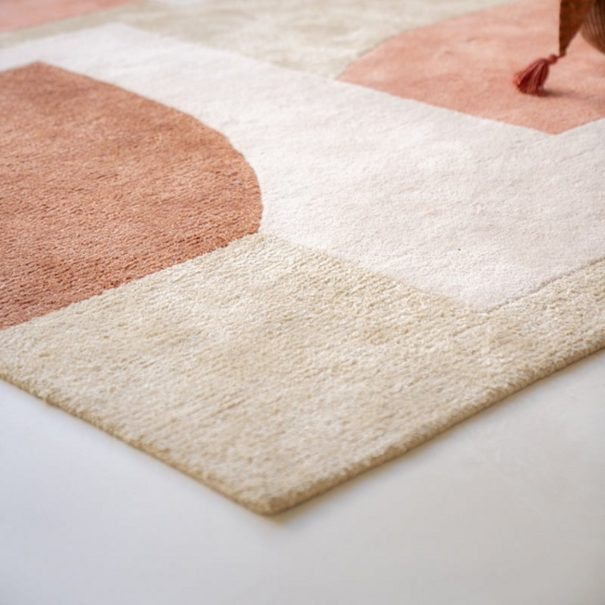 By-Boo Kazi 190x290 cm - terracotta