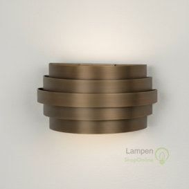 Wandlamp Scudo brons 25 cm