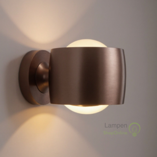 Wandlamp Amora 2-lichts Purple Gold