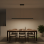 Moderne hanglamp Traiano 140 cm zwart