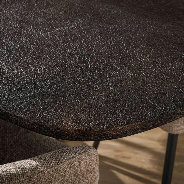 BelaLuz Modern industriële eettafel Shift deens ovaal 180 cm