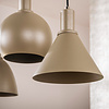 BelaLuz Moderne hanglamp Forge 5-lichts beige