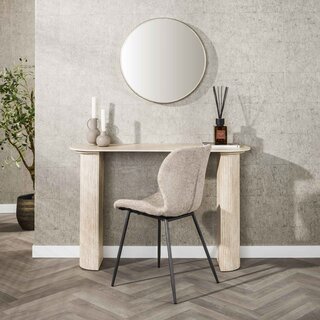 Haltafel Ramona keramiek travertin