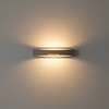 Highlight Modern minimalistische wandlamp Medusa 8W zand 25cm