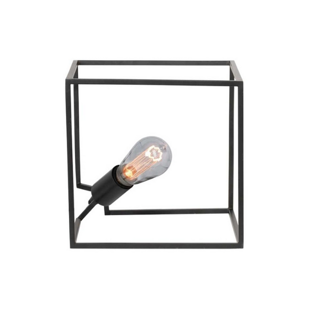 Freelight Modern industriële tafellamp Angolo 1-lichts zwart