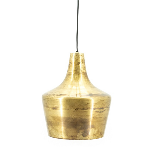 Industrial chique hanglamp Wattson 1-lichts goud