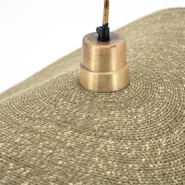 By-Boo Landelijke Ibiza Stijl hanglamp Sola medium 1-lichts naturel