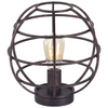 Freelight Industriële tafellamp Pianeta 1-lichts bruin