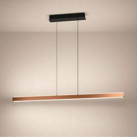 Hanglamp Ciggiano 1-lichts bruin