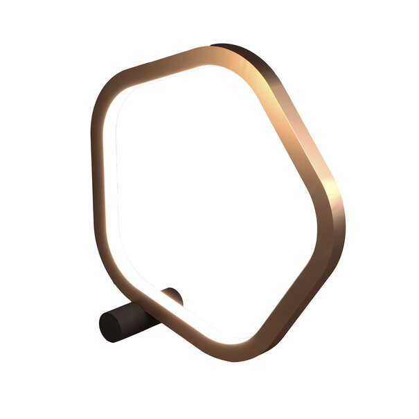 Stars of Light Hotel chique design tafellamp Estrella 1-lichts brons