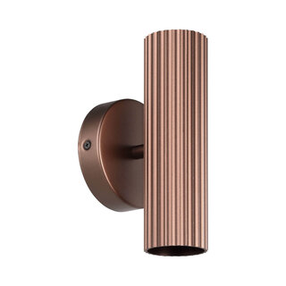 Wandlamp Portillo 2-lichts brons