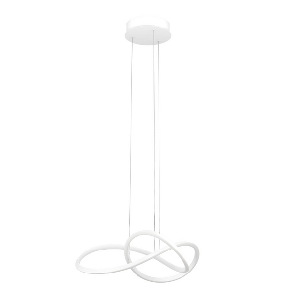 Stars of Lights Modern design hanglamp Riaza 1-lichts wit Ø83 cm
