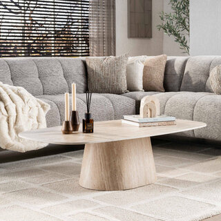 Salontafel Romano travertin 135 cm
