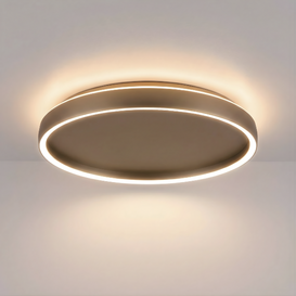 Plafondlamp Trabuco 1-lichts bruin