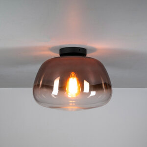 BelaLuz Moderne plafondlamp Pulse 1-lichts koper glas