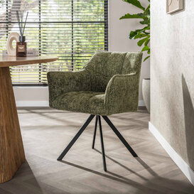 Eetkamerstoel Turn Hoven Groen