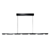 ETH Modern minimalistische hanglamp Jake 6-lichts zwart