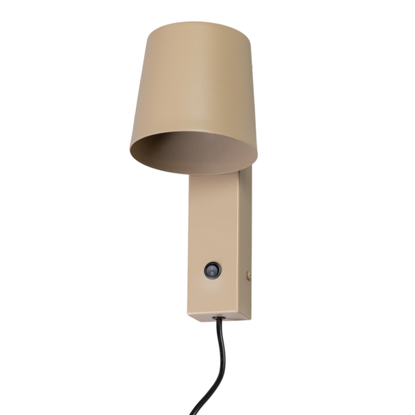 ETH Modern Scandinavische wandlamp Priscilla 1-lichts zand