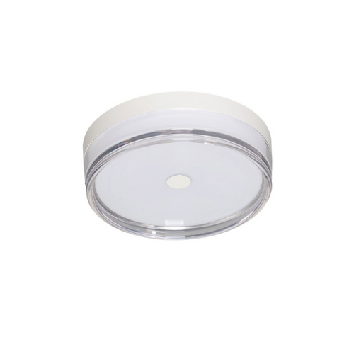 Moderne plafondlamp Jill 1-lichts wit IP44 Ø23 cm