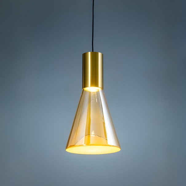 ETH Modern hotel chique hanglamp Lisa 5-lichts messing