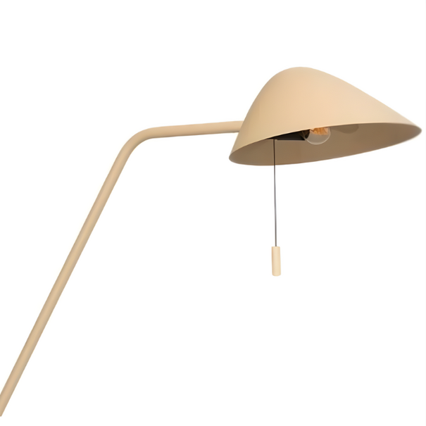 ETH Modern Scandinavische vloerlamp Lotte 1-lichts zand